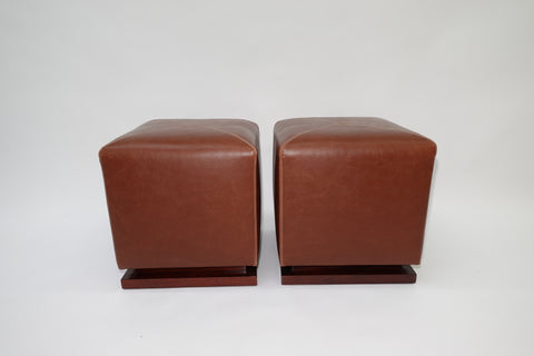 Twin Cube Ottomans